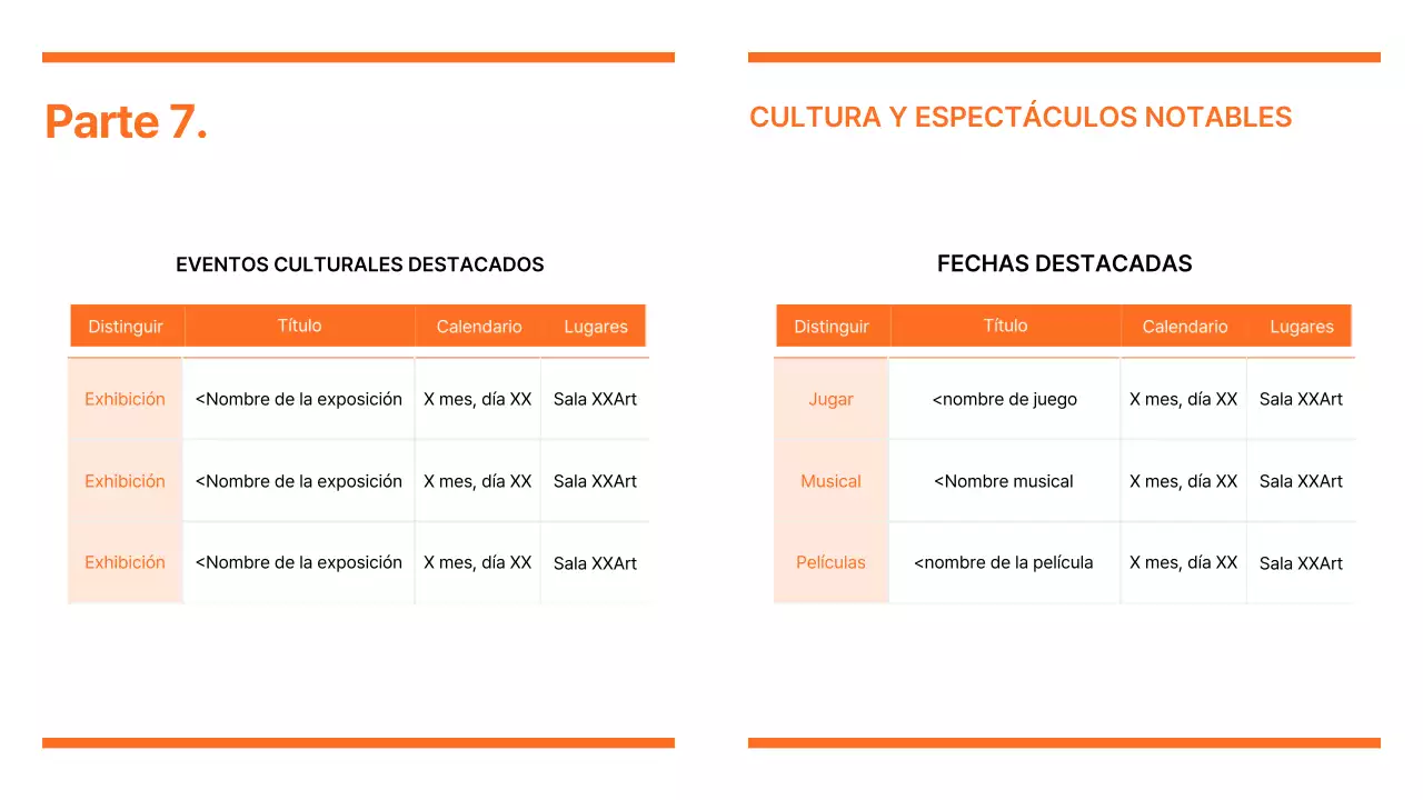 Informe sobre tendencias del marketing moderno en naranja