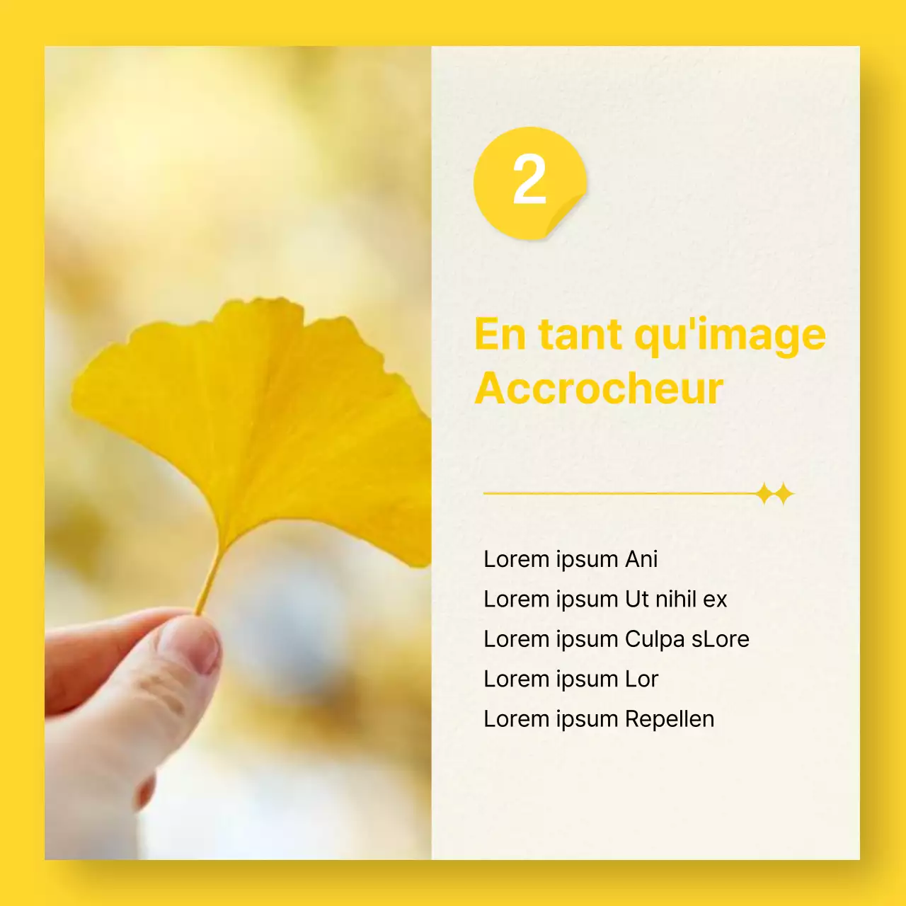 Un guide marketing pour des cadres photo simples en violet et orange