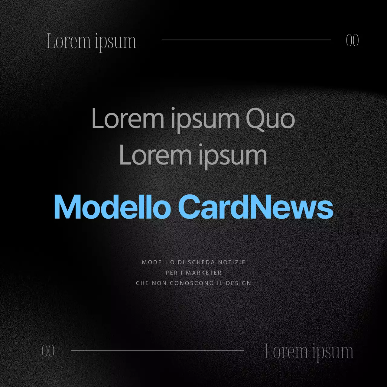 Una moderna postazione di lavoro in nero e azzurro