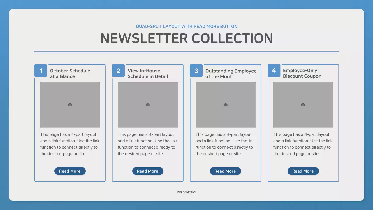 Bản tin giới thiệu của Công ty Blue Modern