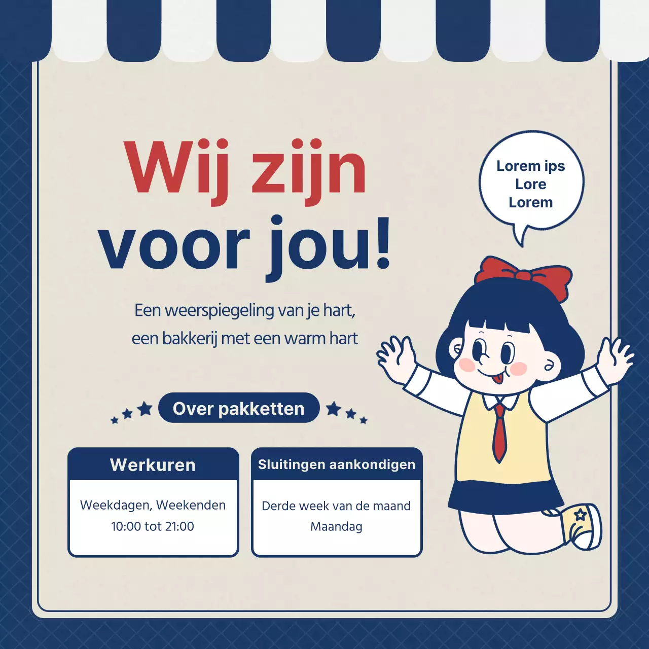 Promoot een marineblauw, retro SATs cheerleading cadeau-evenement