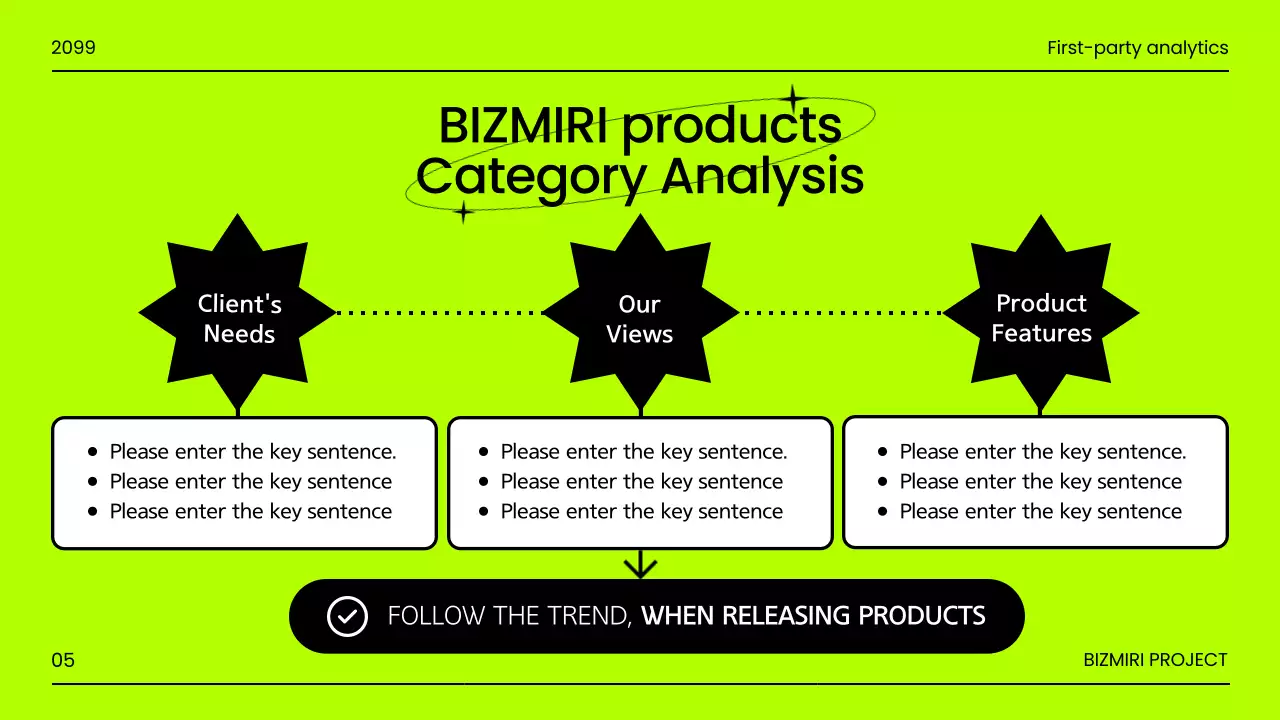 네온 모던 마켓 리서치 프레젠테이션