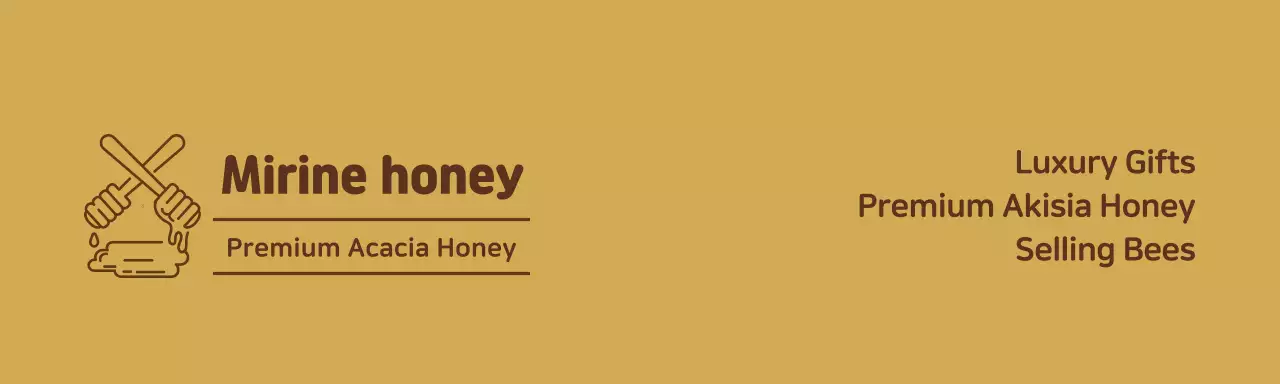 Thiết kế bao bì sản phẩm cửa hàng mật ong vàng