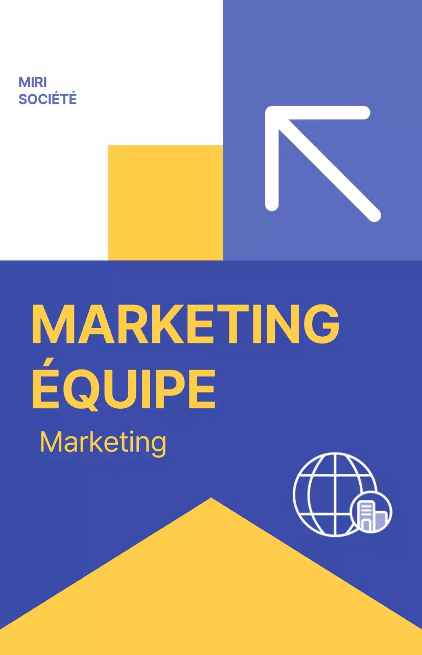 Présentez les départements de votre entreprise avec des concepts colorés et uniques