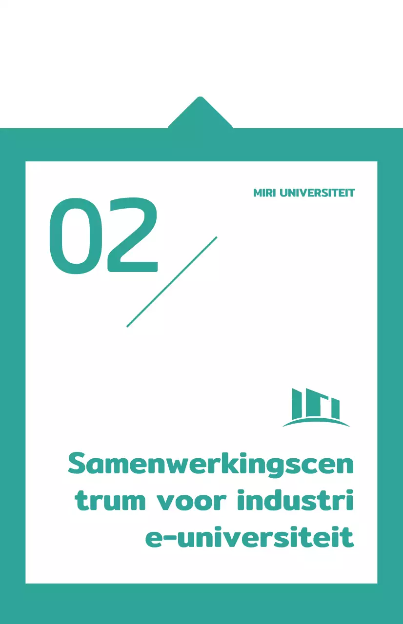 Bedrijfsafdelingen introduceren met een turquoise, schoon tekstballonconcept