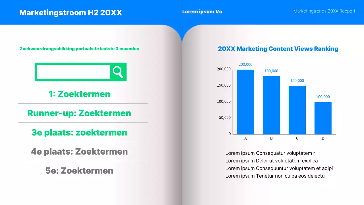 Kitscherig Generation MZ marketingtrendsrapport in blauw en mint