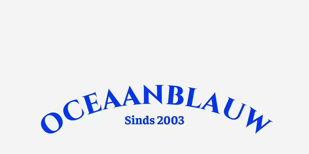 Blauwe visrestaurant merchandise van Heathertack