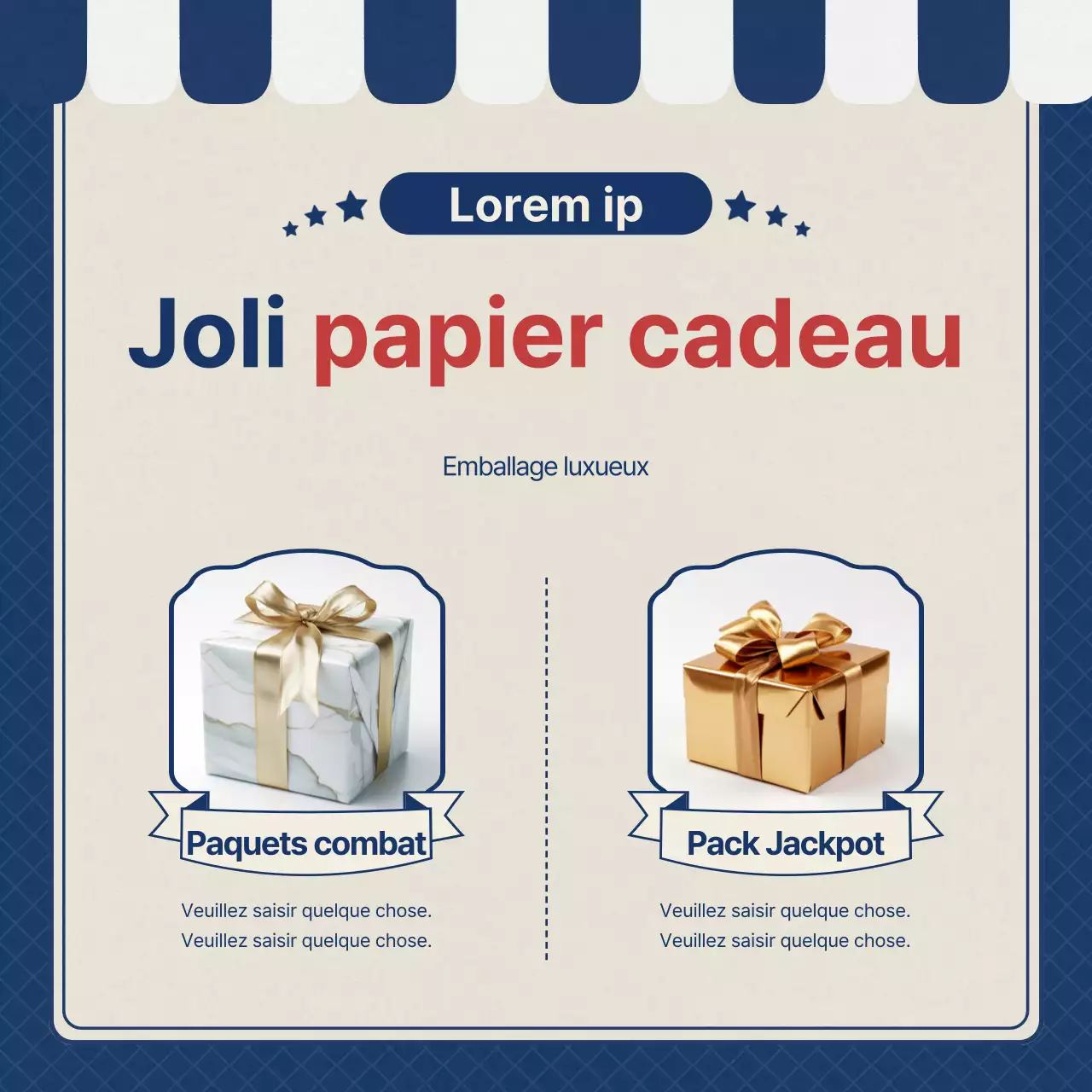 Promouvoir un cadeau bleu marine et rétro pour les pom-pom girls de l'examen d'entrée à l'université