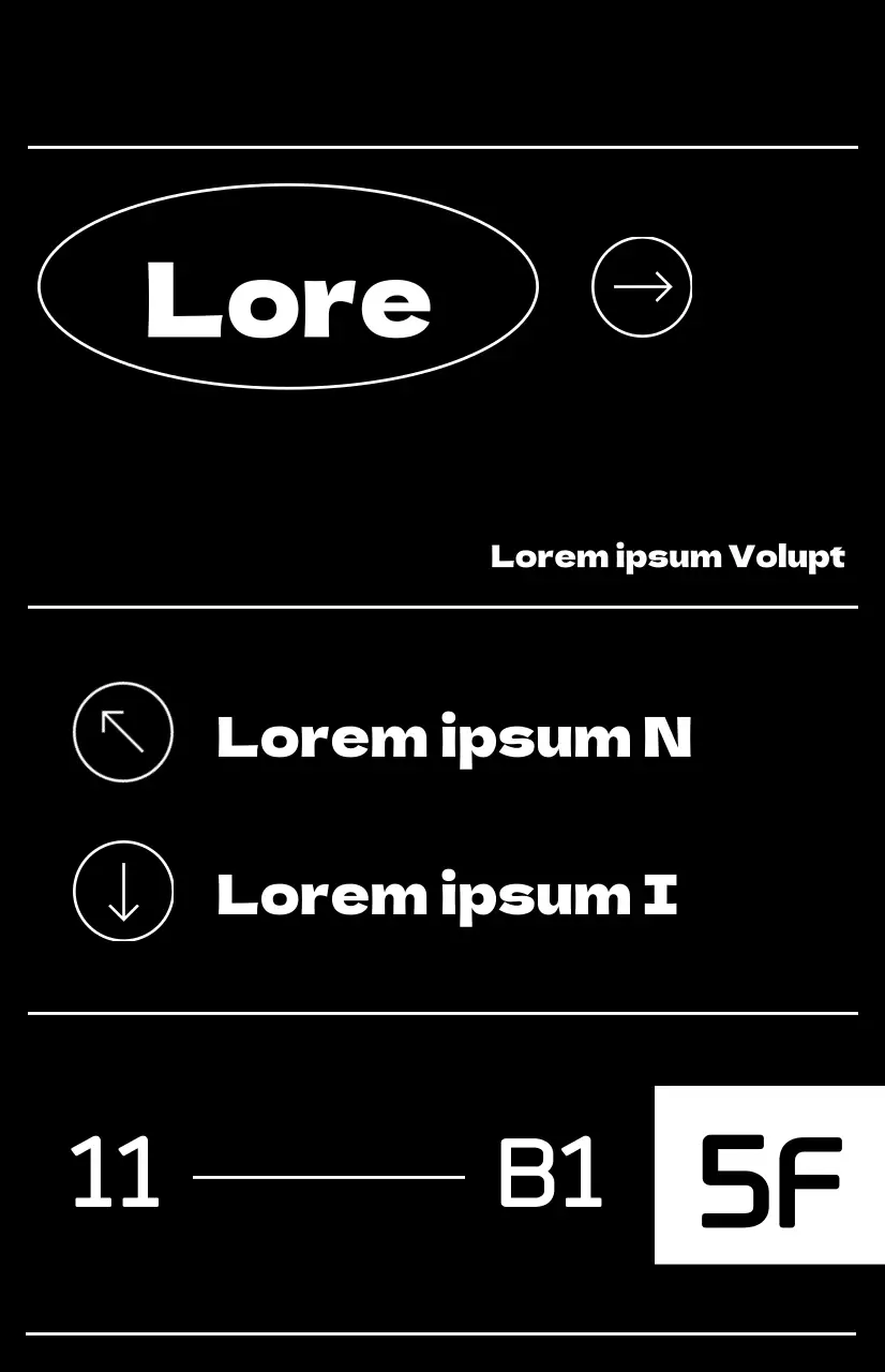 Ein einfacher, schwarz-weißer, schrittweiser Leitfaden