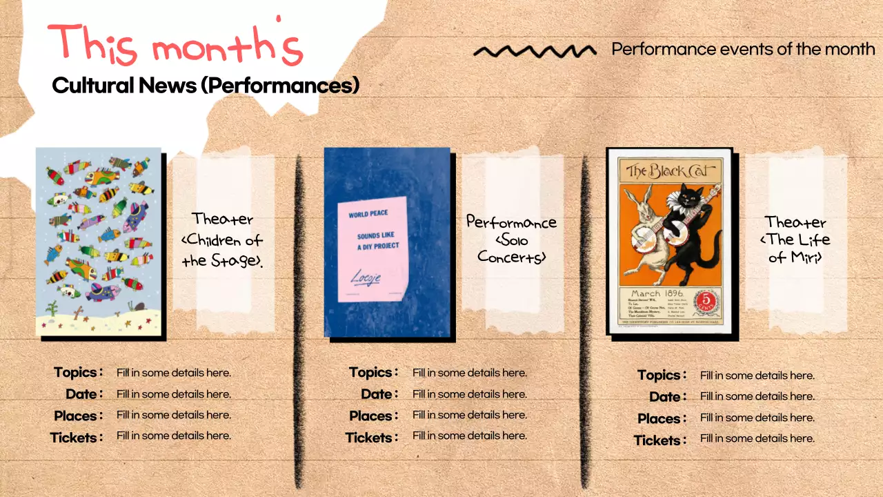 Beige Retro Tourism Newsletter Presentation