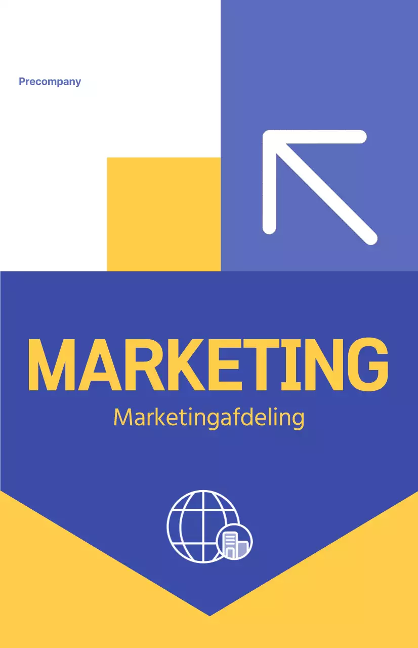 Introduceer de afdelingen van je bedrijf met kleurrijke en unieke concepten