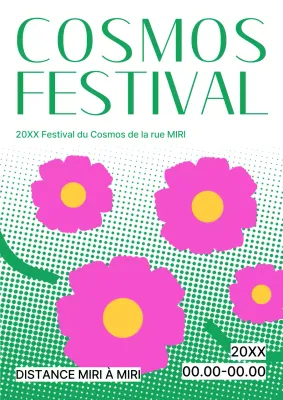 Promouvoir le festival du cosmos de manière verte et simple