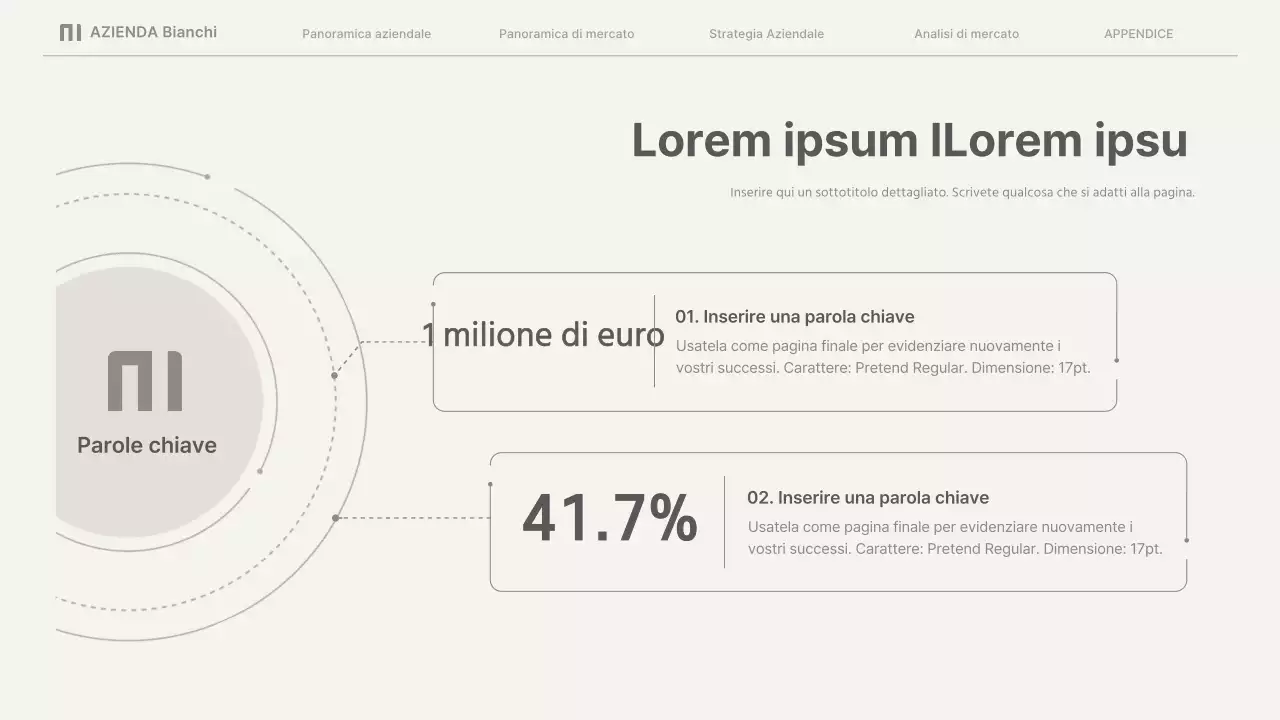 Rapporti di lavoro semplici in beige