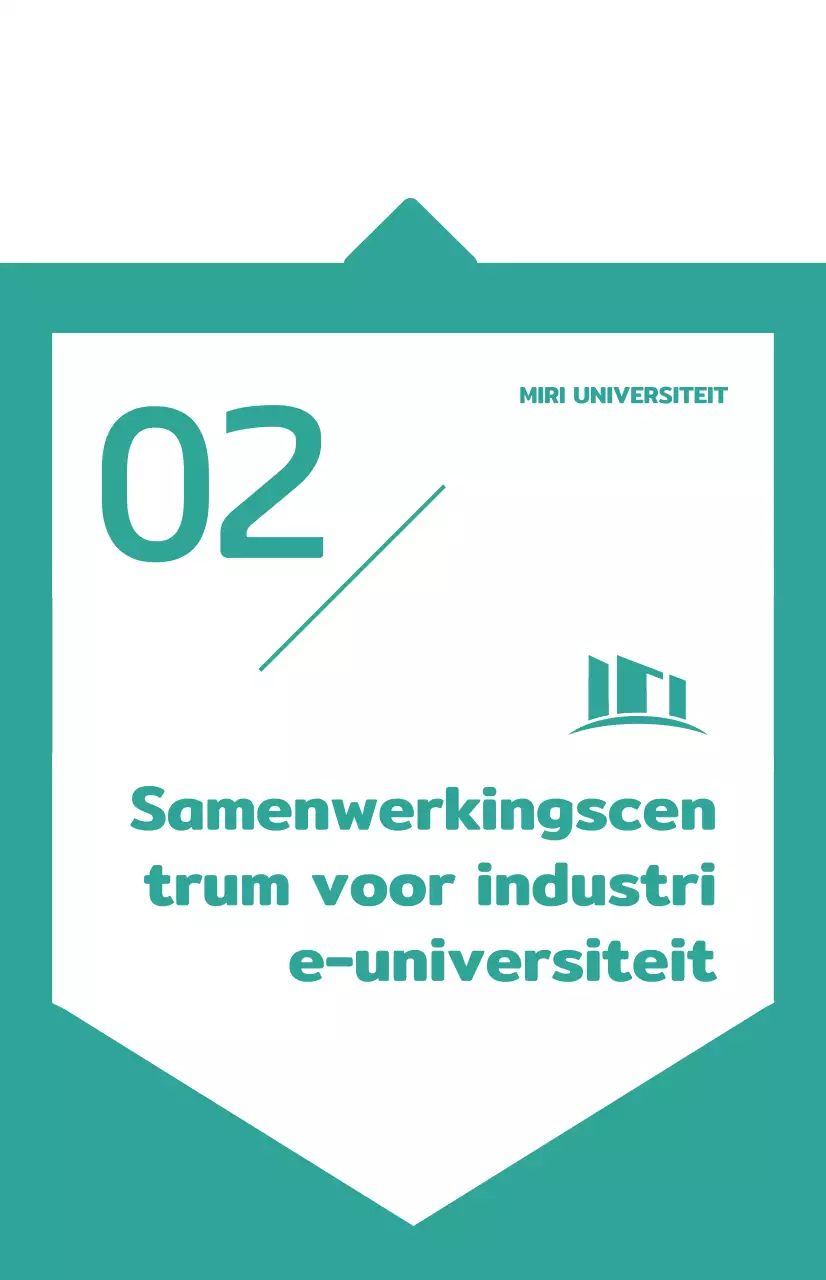 Bedrijfsafdelingen introduceren met een turquoise tekstballonconcept