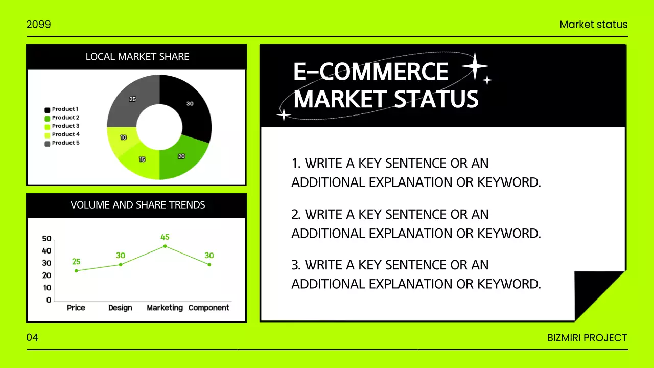 네온 모던 마켓 리서치 프레젠테이션