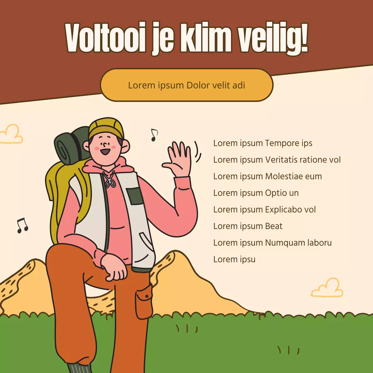 Een gids voor moderne herfstwandelingen in bruin en groen