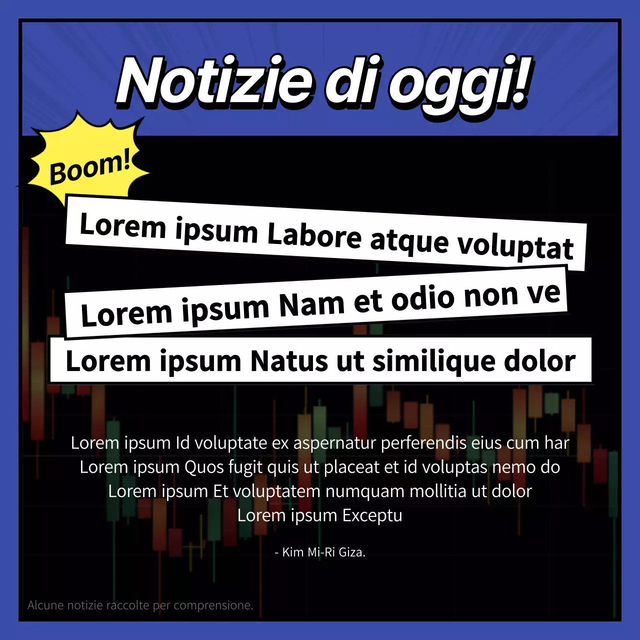 Gli esilaranti post informativi sulle monete di Blue