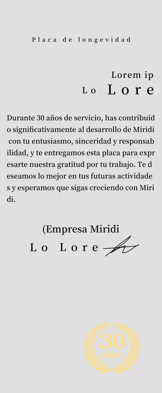 Concepto de placa de antigüedad con símbolo de laurel