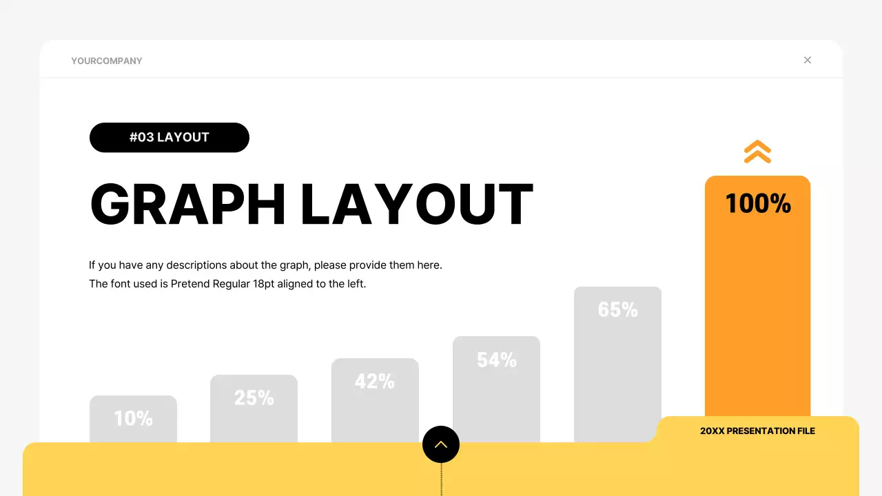 노란색 최소 템플릿 프레젠테이션
