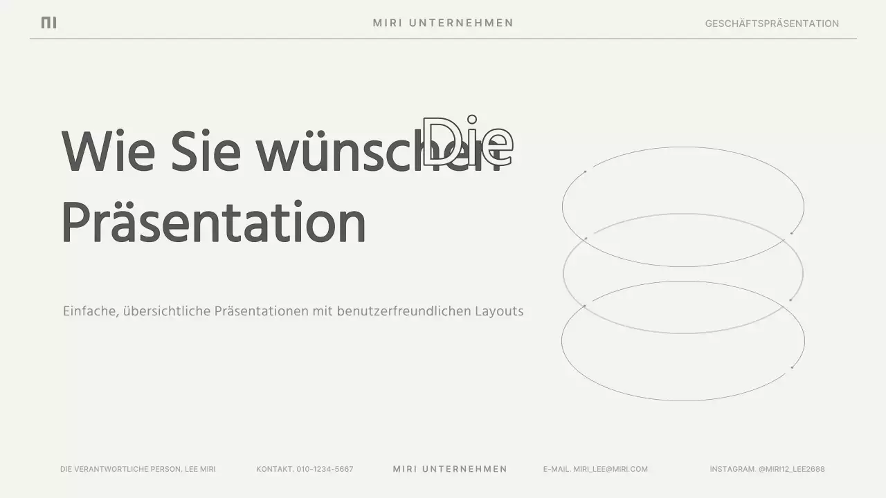 Einfache Geschäftsberichte in Beige