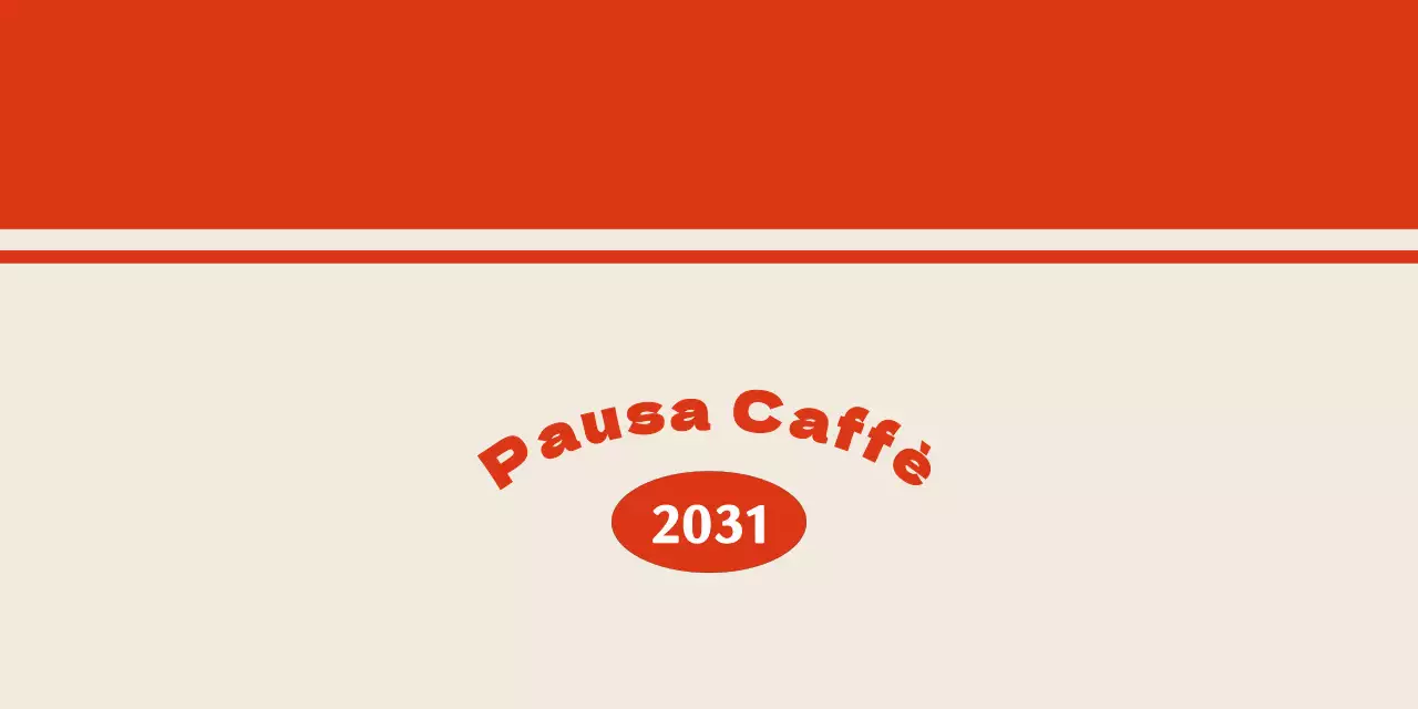 Una puntina in erica da caffetteria con un simpatico personaggio in rosso