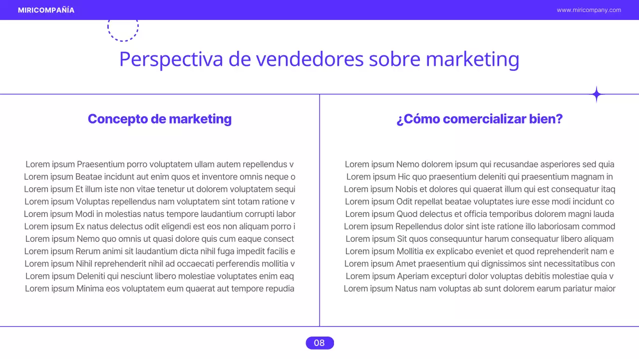 Una guía comercial kitsch con fondo blanco