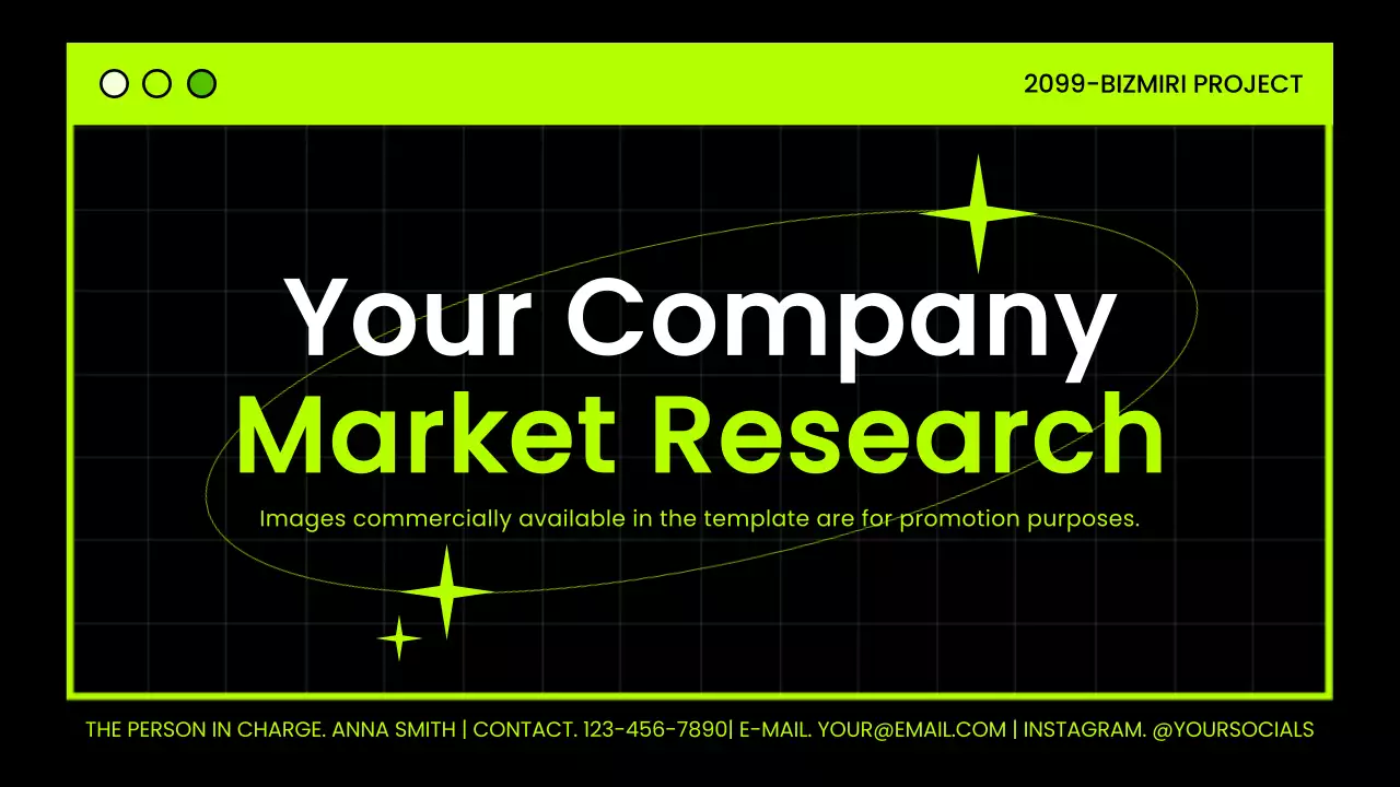 네온 모던 마켓 리서치 프레젠테이션