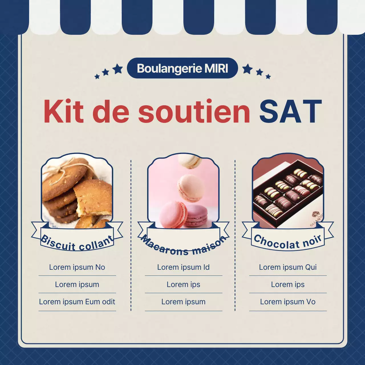 Promouvoir un cadeau bleu marine et rétro pour les pom-pom girls de l'examen d'entrée à l'université