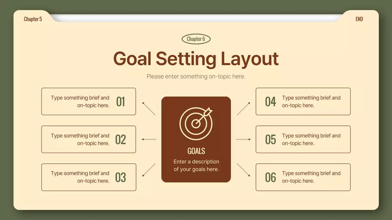 Simple business reports in khaki and brown