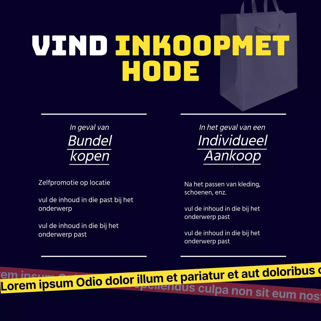 Trendy Black Friday-advertenties in zwart en rood