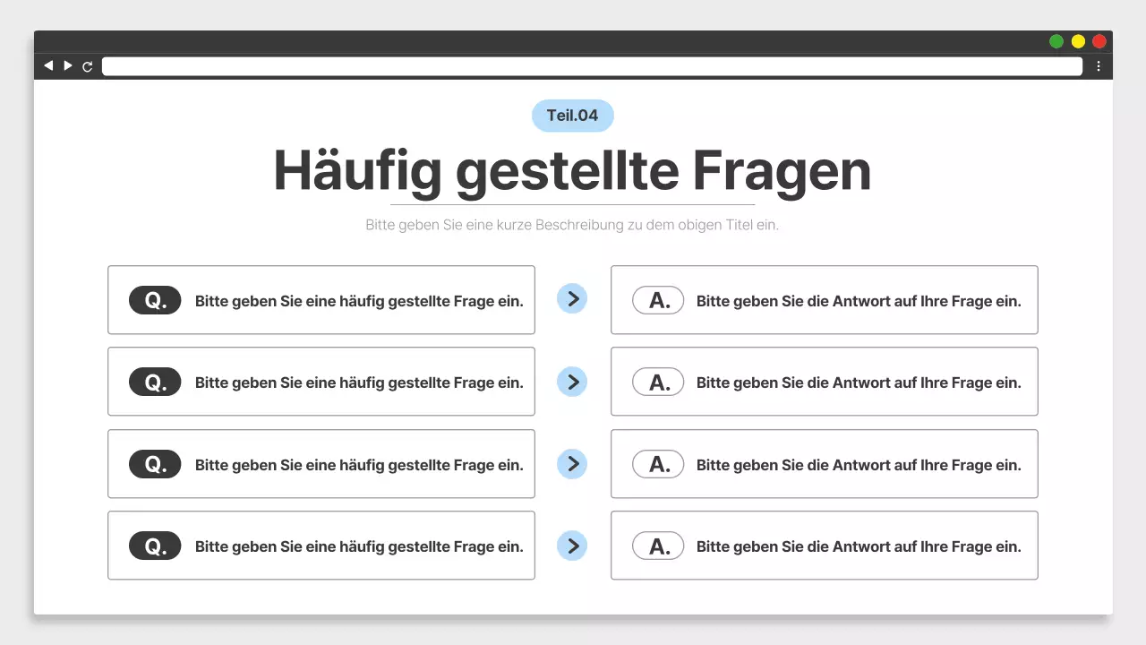 Einfaches weißes und schwarzes Schulungsmaterial für den Arbeitsplatz