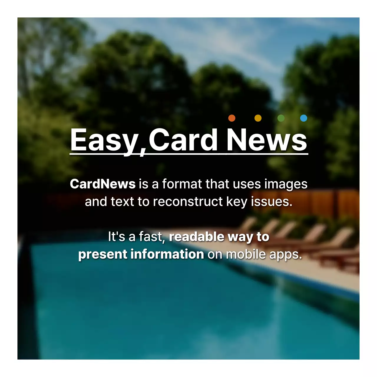 A photo-centric prospectus with a pop of light blue
