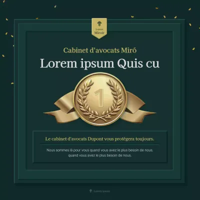 Promouvoir les prix vert-jaune du luxe