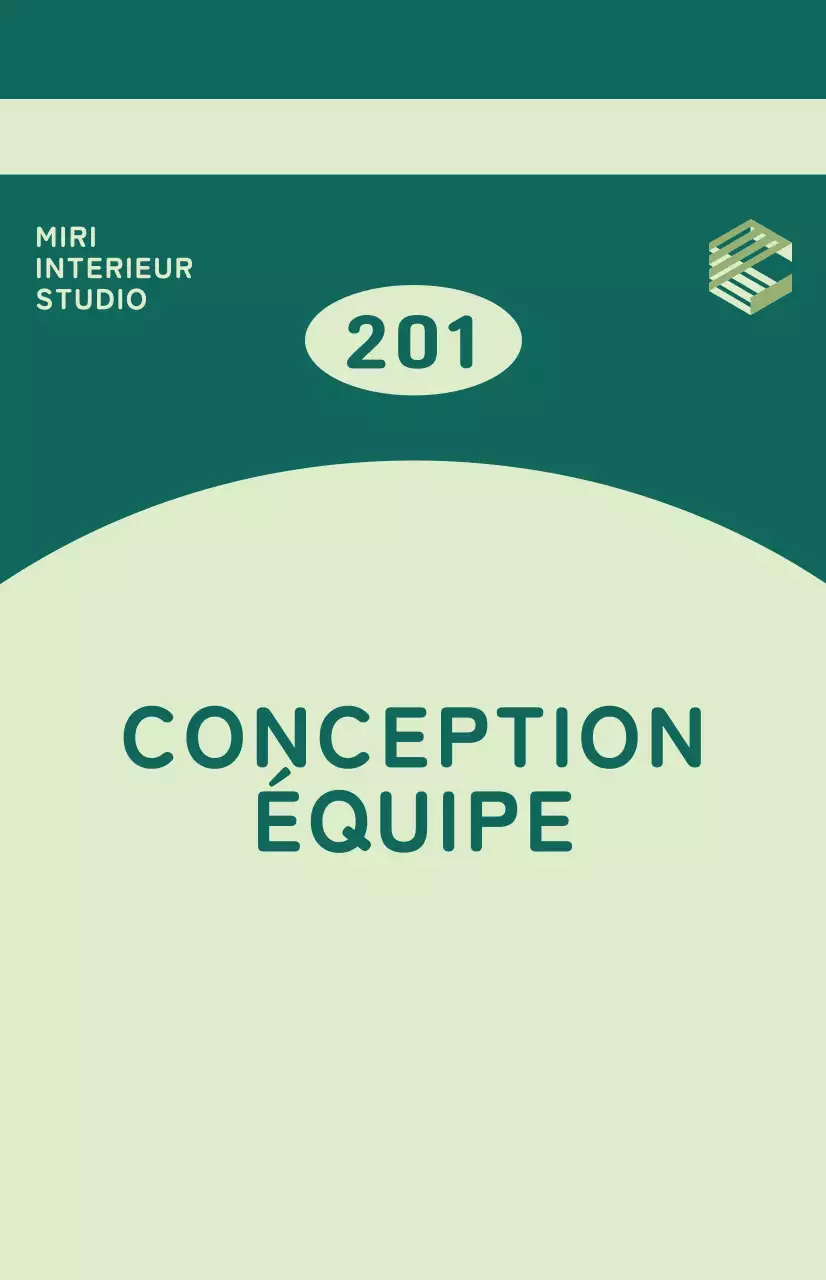 Drapeau à fenêtre avec nom de l'équipe dans une palette de couleurs vertes