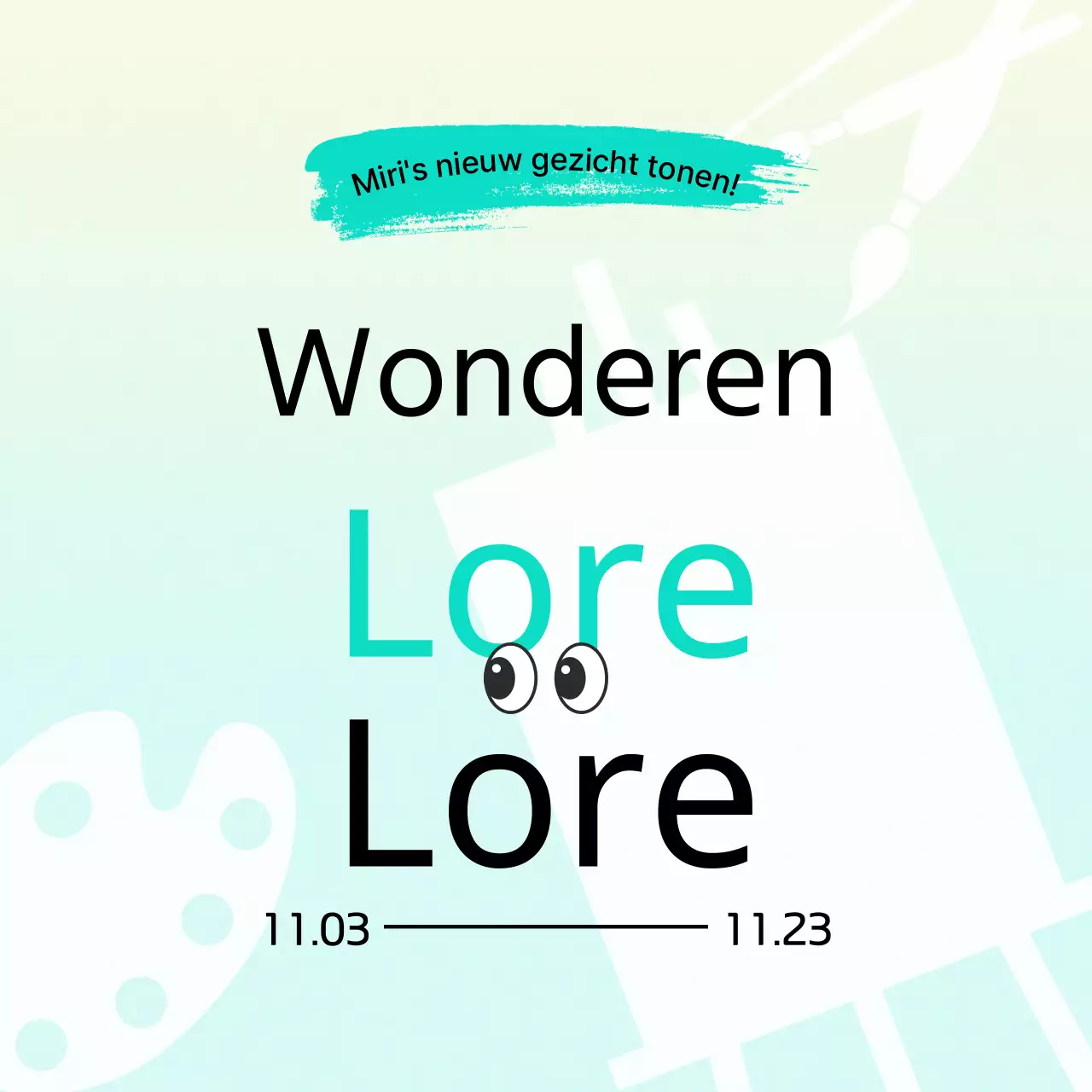 Promoot Mint's kitscherige karakterwedstrijd