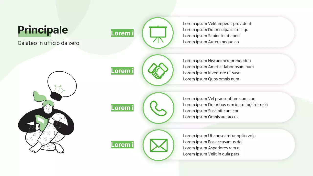 Un semplice programma di formazione per neoassunti in verde lime