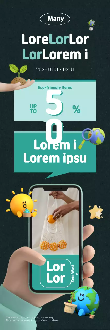 ZeroWest Student Discount Event with Cute Characters