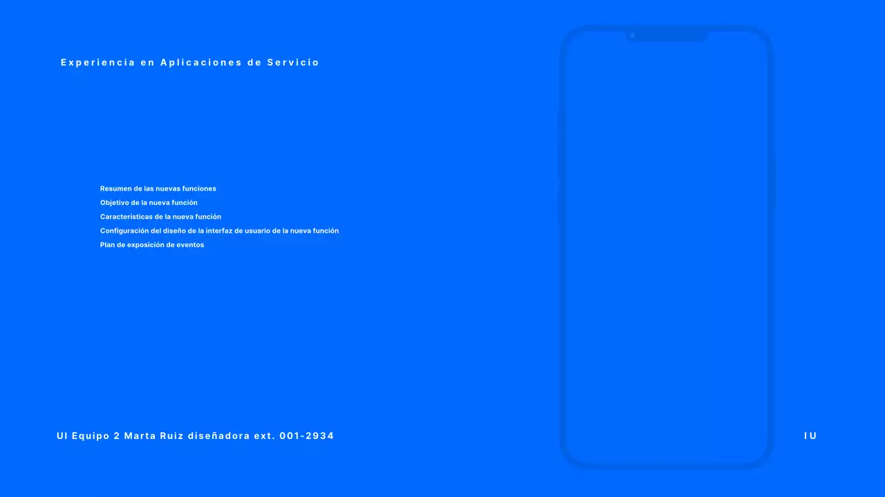 Resumen básico del anuncio de novedades de Blue