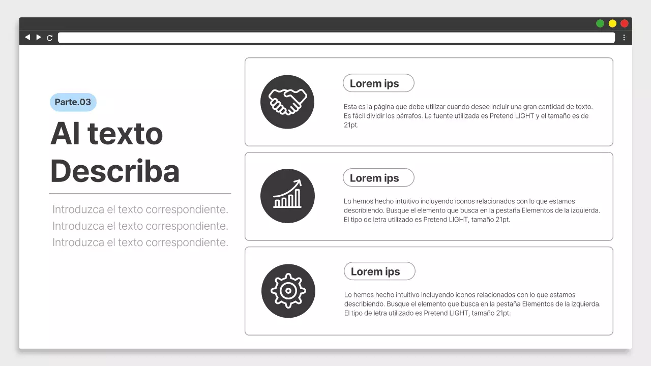 Materiales sencillos en blanco y negro para la formación en el lugar de trabajo