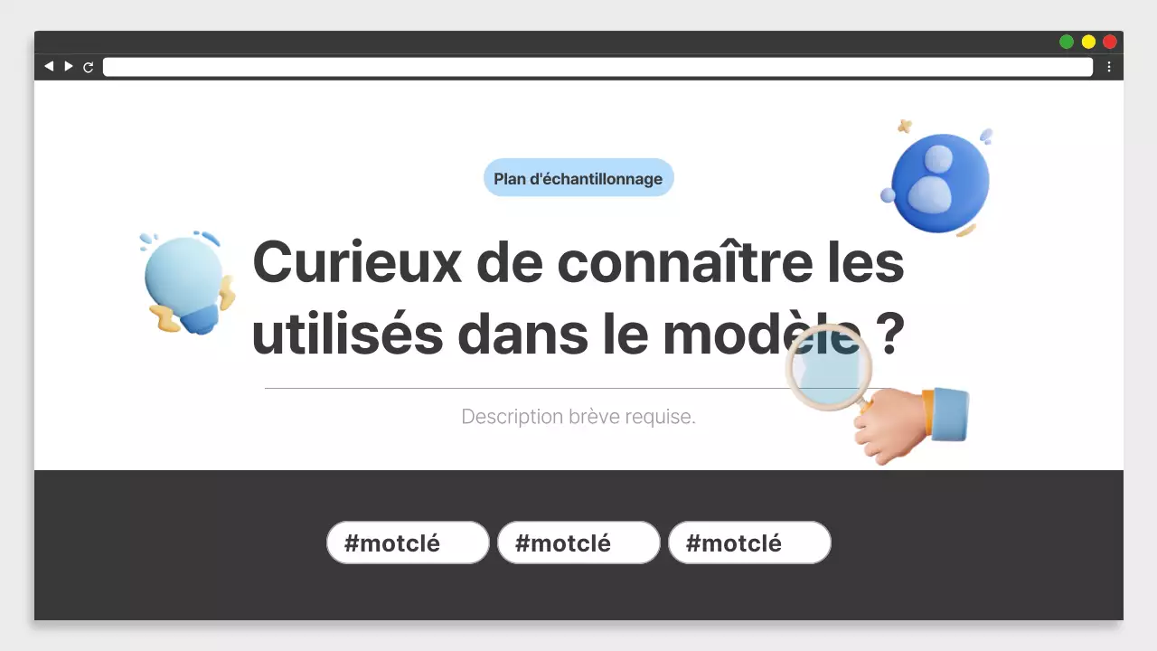 Matériel de formation simple en blanc et noir sur le lieu de travail