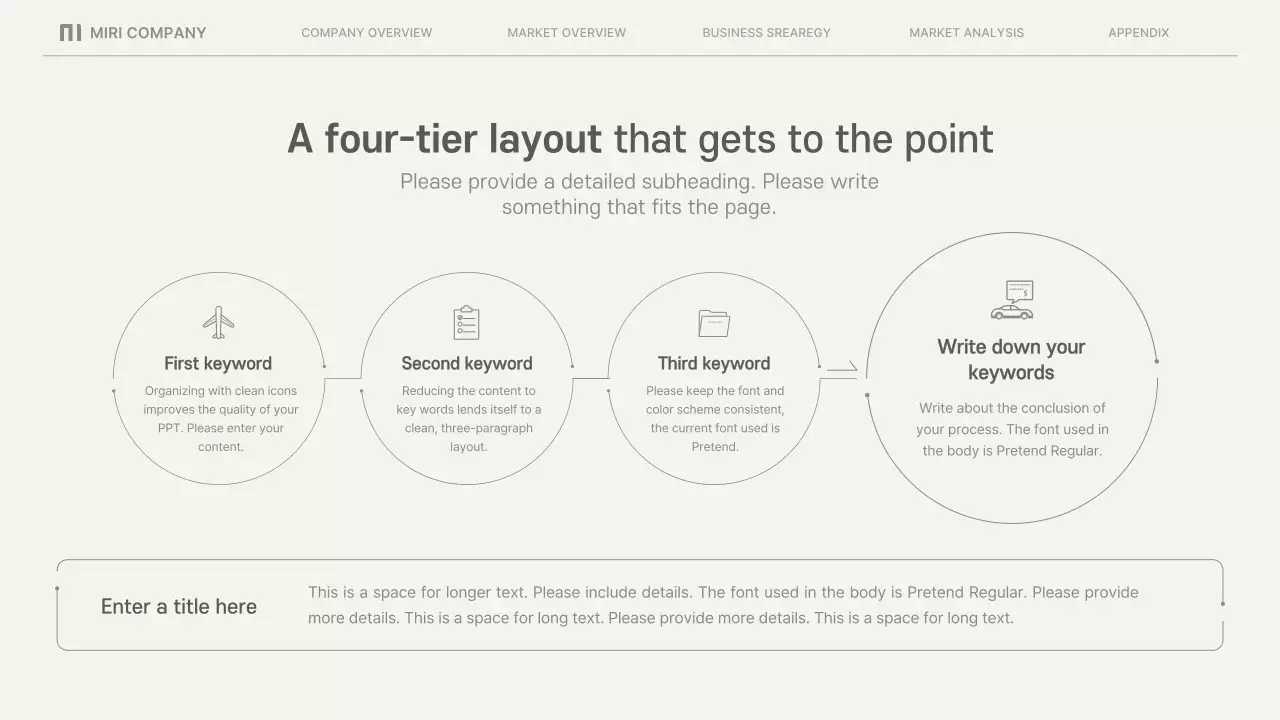 Beige Minimalist Business Presentation