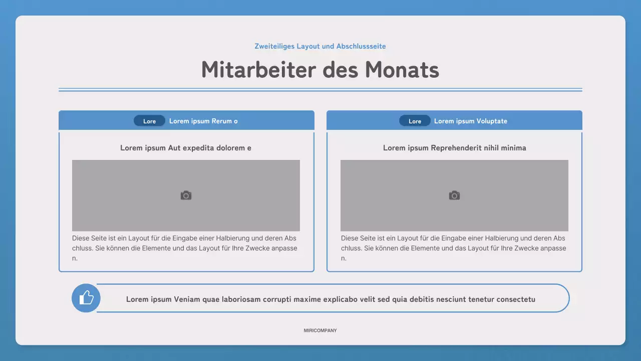 Bewerben Sie Ihren Newsletter mit einem einfachen Brief in Blau und Marineblau
