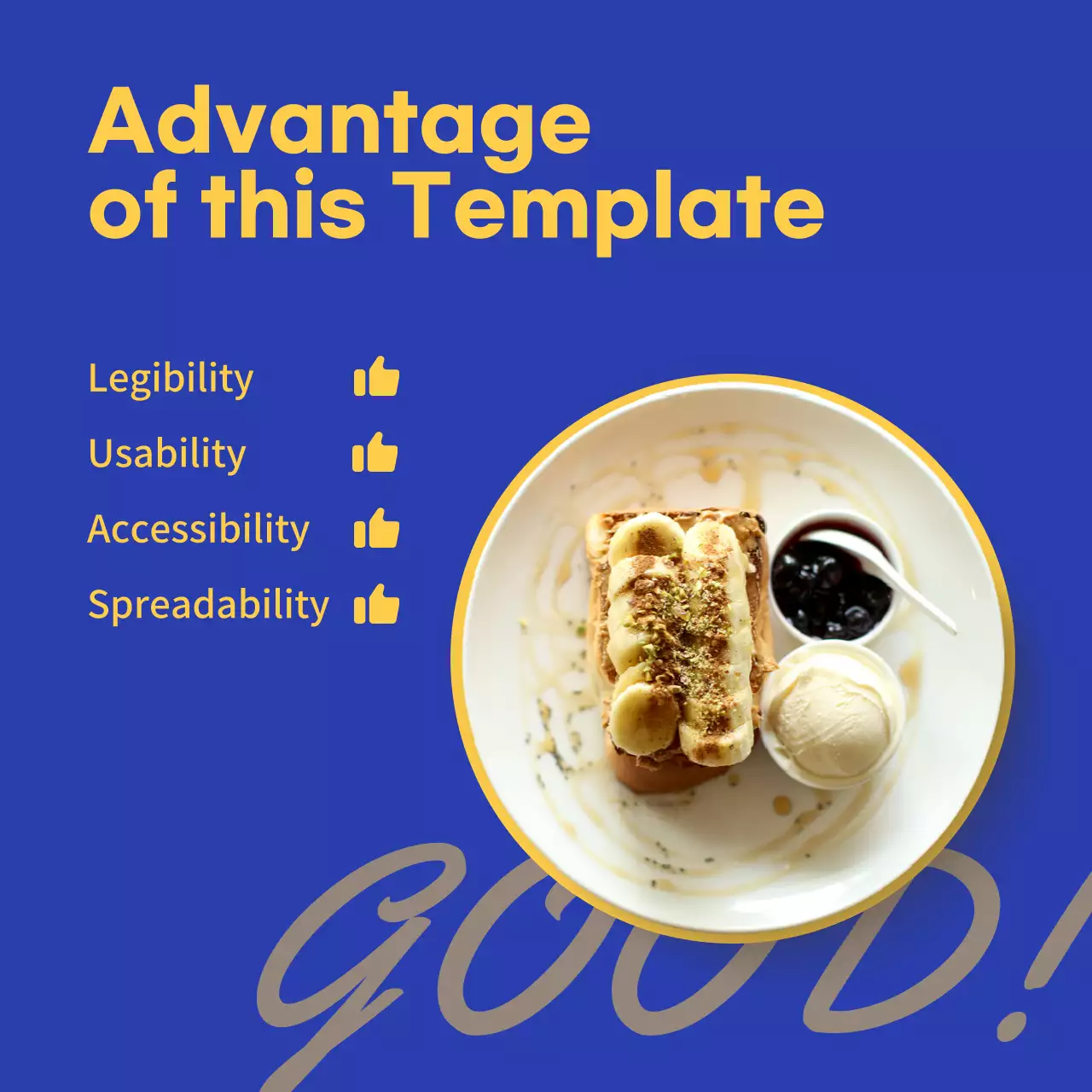 Blue Modern Marketing Guide Instagram Carousel