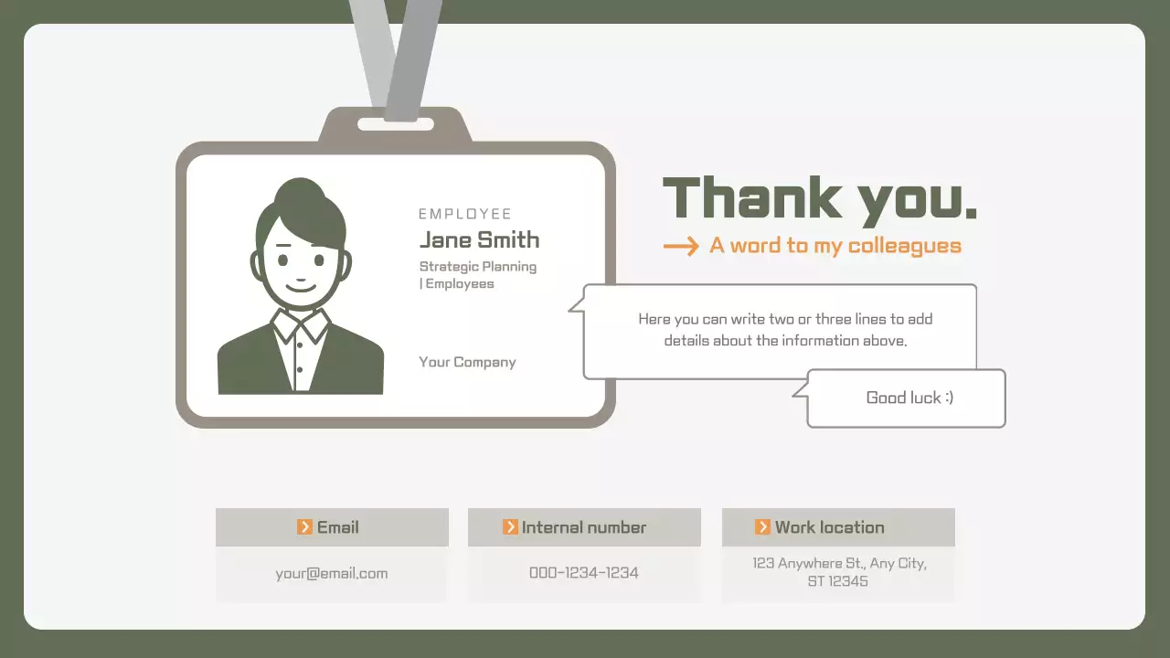 Apresentação de introdução ao funcionário da Green Simple