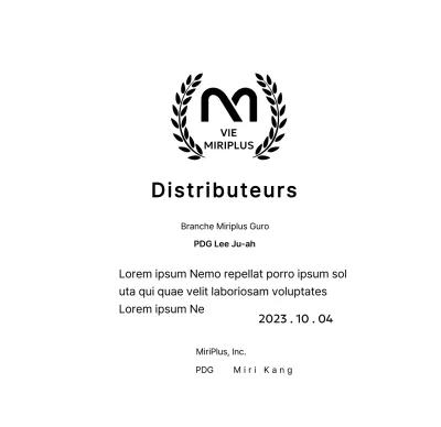 Plaque de mérite avec logo de la marque et couronne de laurier dans le cadre du concept "Outstanding Dealer Award".