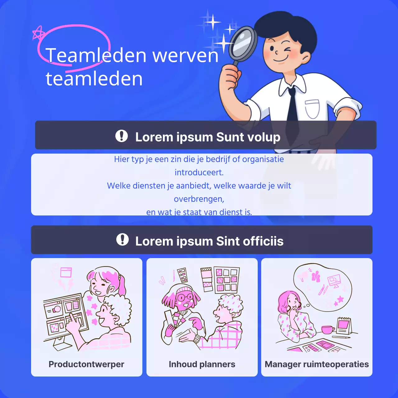 Een gids voor blauwe en trendy vacatures