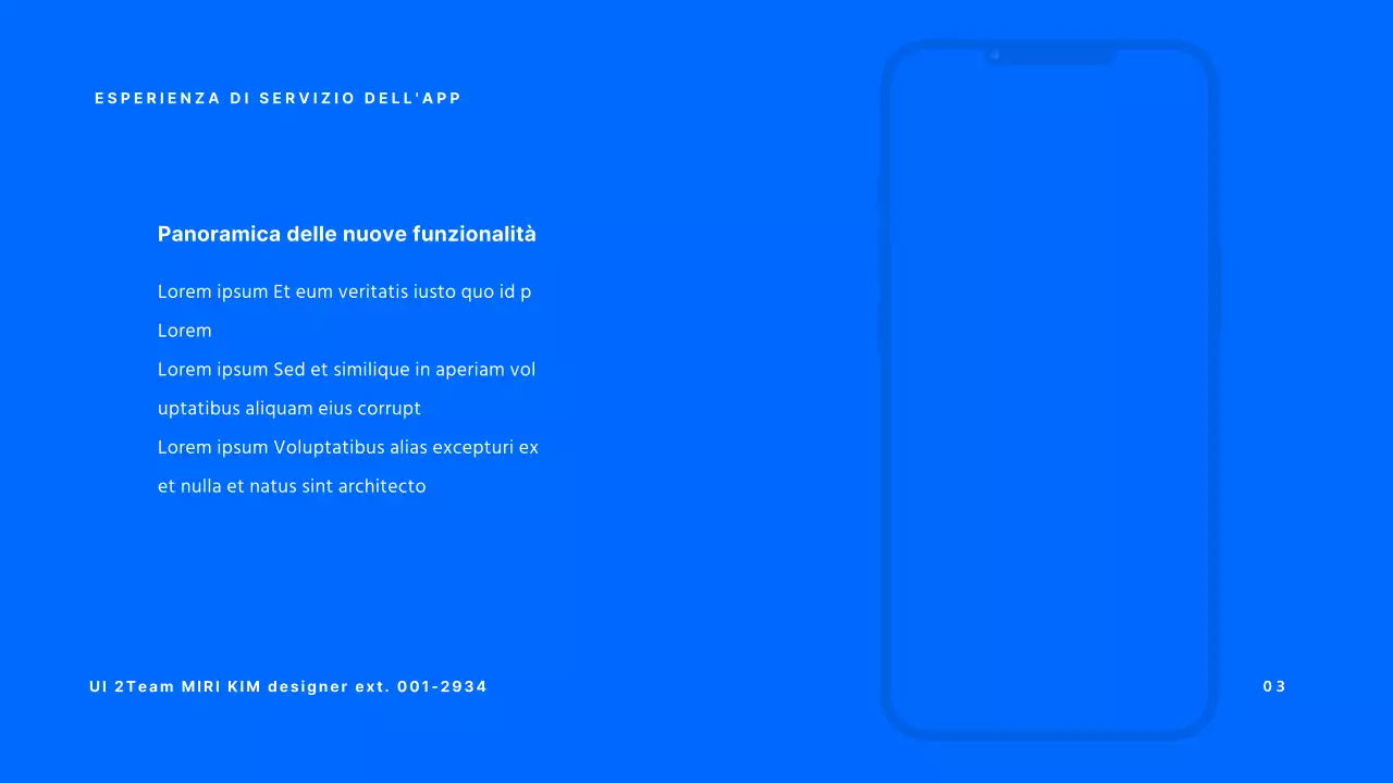 Breve annuncio delle nuove funzionalità di base di Blue's