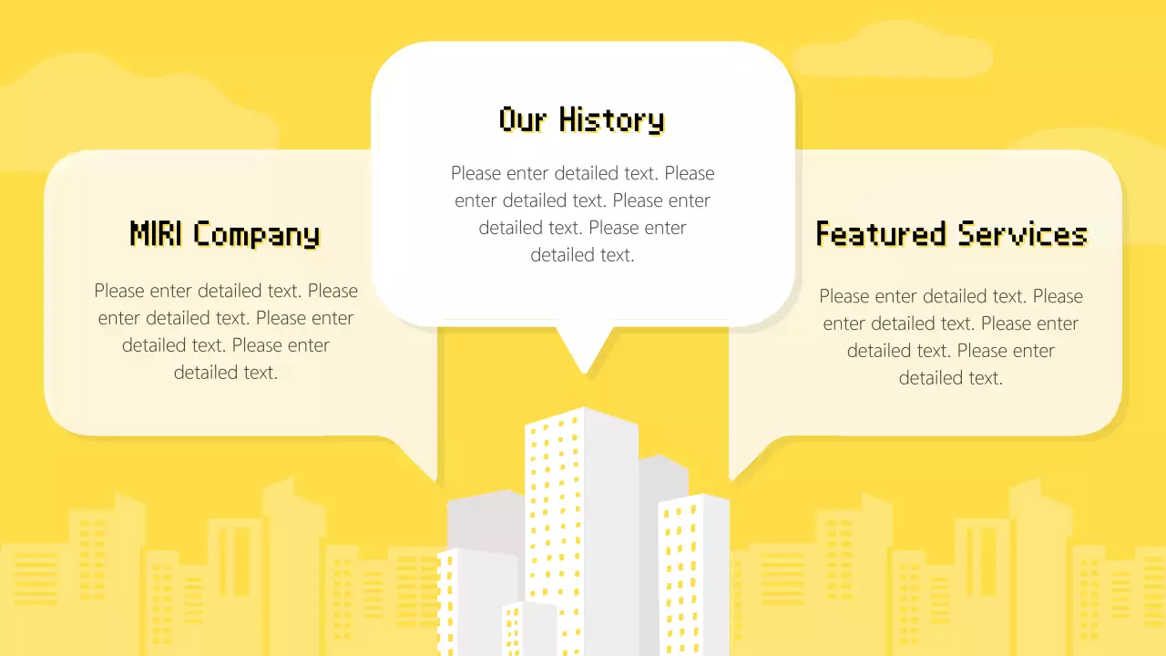 Simple IT Scorecard report with yellow background