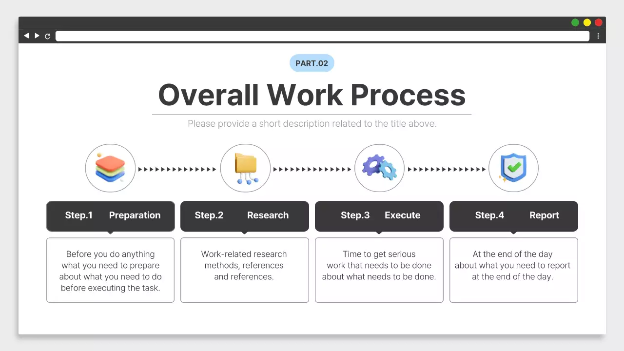 White Clean Training Template Presentation