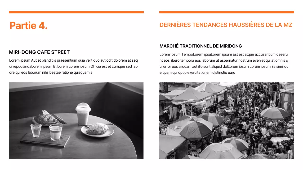 Rapport sur les tendances du marketing moderne en orange
